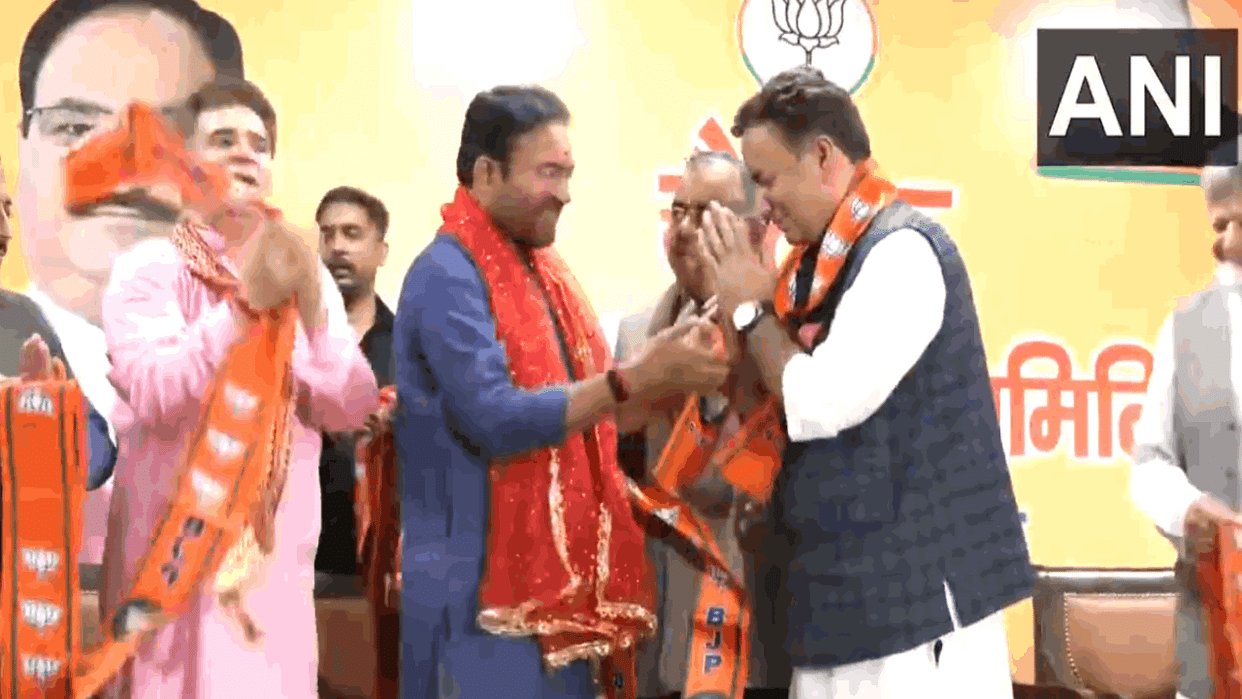 Former minister Chaudhary Zulfiqar joined BJP