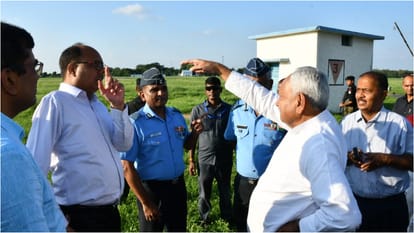 Bihar News : Construction of international airport will start soon in Patna Bihta, CM Nitish Kumar pm modi