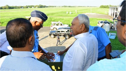 Bihar News : Construction of international airport will start soon in Patna Bihta, CM Nitish Kumar pm modi
