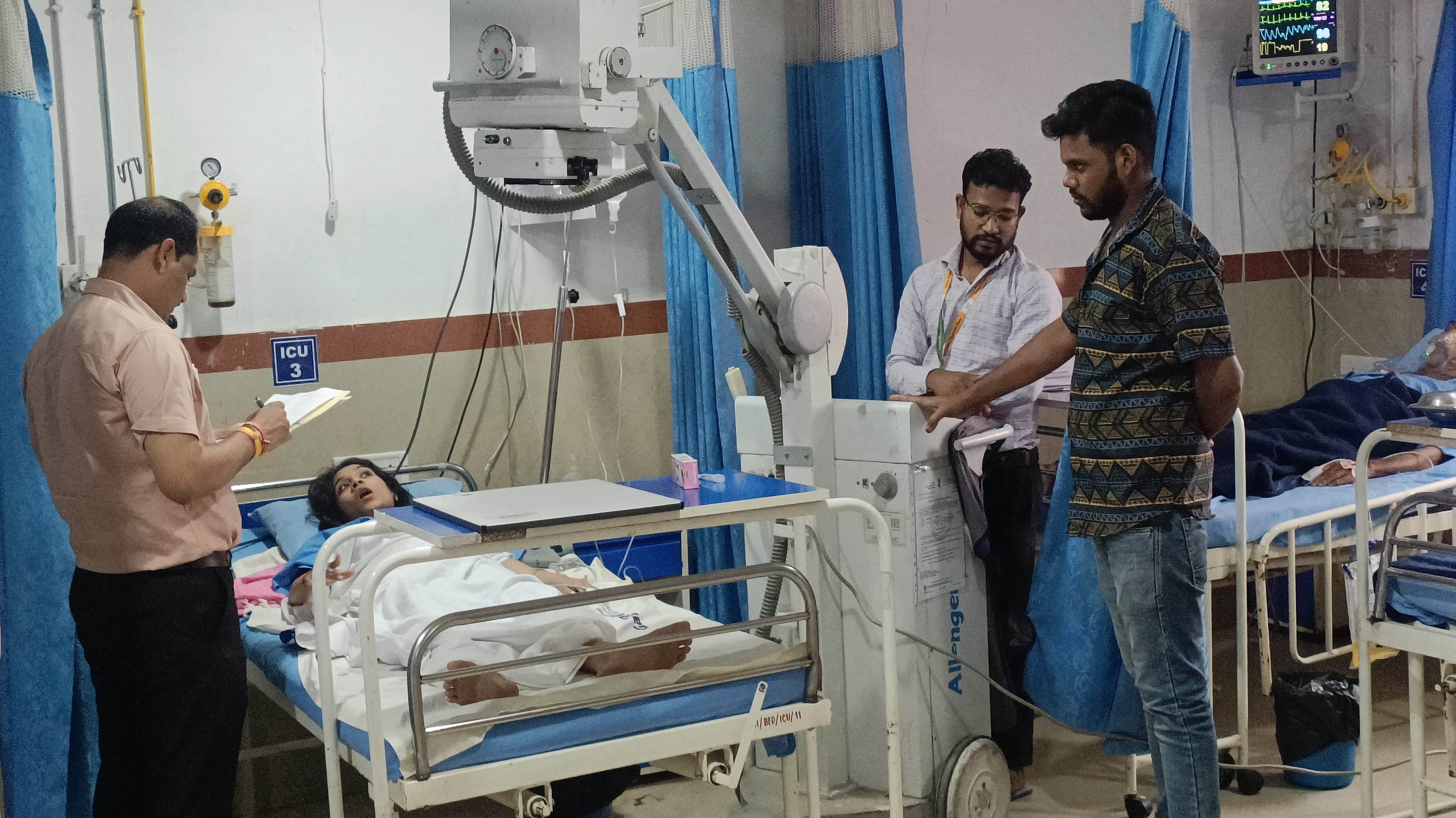 घायल महिला