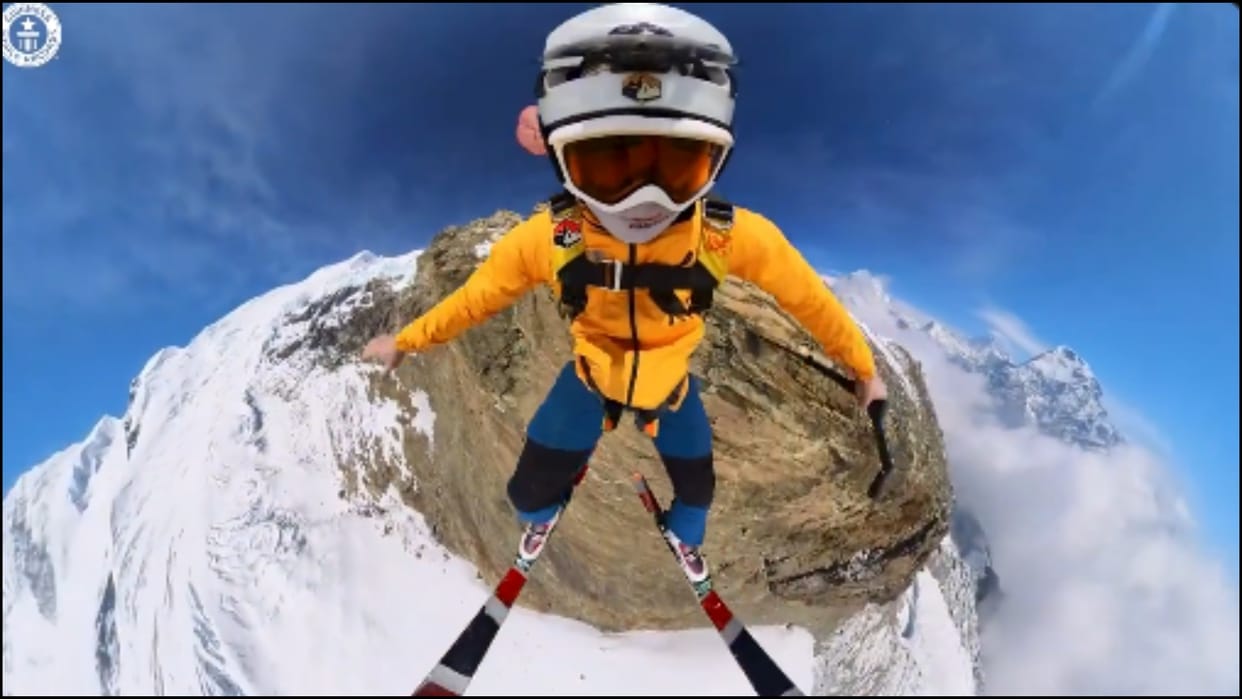 British man skis off Himalayan cliff sets new Guinness World Record news in hindi