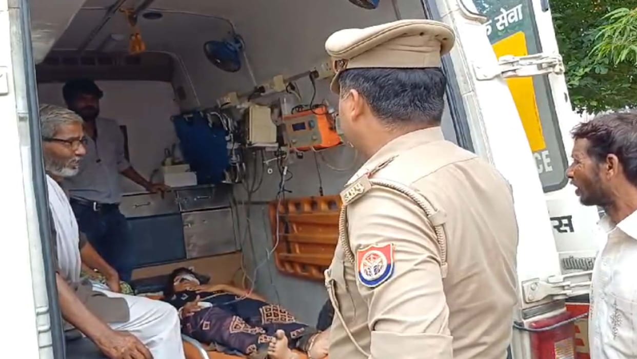 Hardoi: Wife insisted on going to her maternal home, husband bit her nose with teeth, condition critical