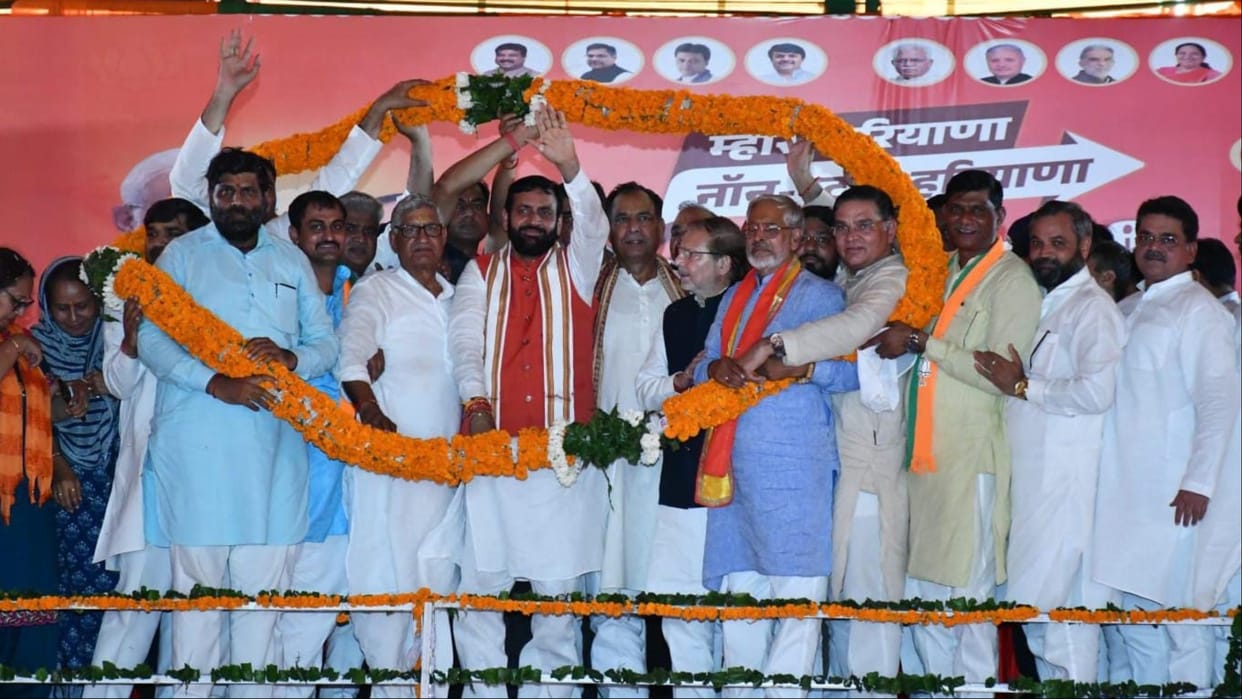 Haryana: CM Nayab Saini said - BJP is ready for elections