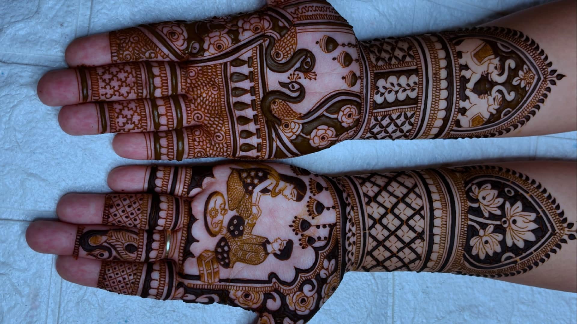 Raksha Bandhan Special Mehndi design for front and back hand Mehndi ki latest design