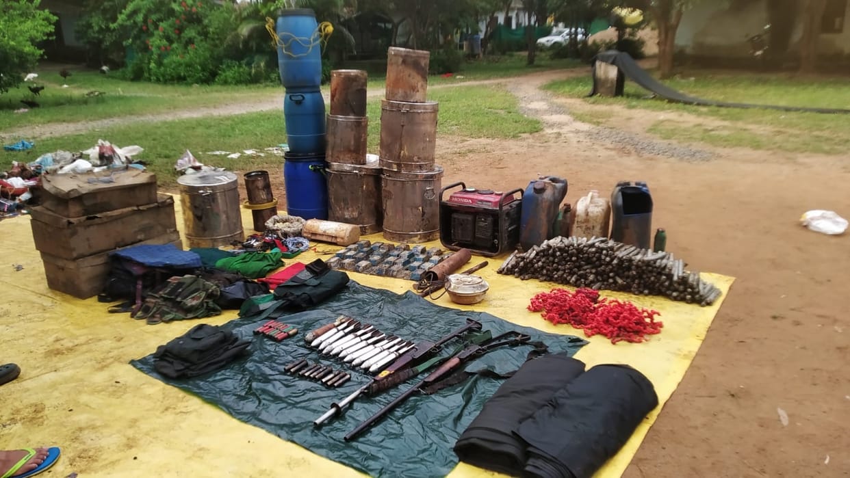 During patrolling in Sukma, security forces recovered ammunition of Naxalites at two different places.