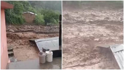 Rain caused havoc in Sirmaur, flood water entered houses