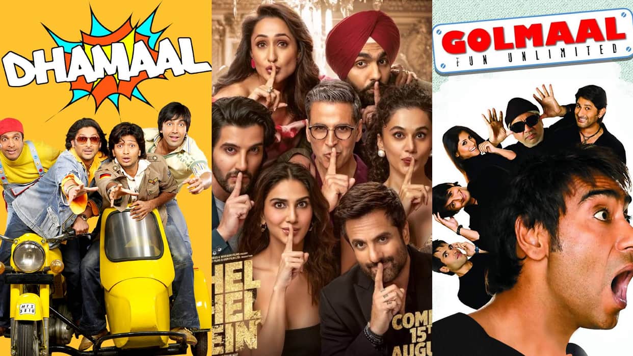 films based on friendship khel khel mein Yeh Jawaani Hai Deewani Golmaal series Madgaon Express Double Dhamaal