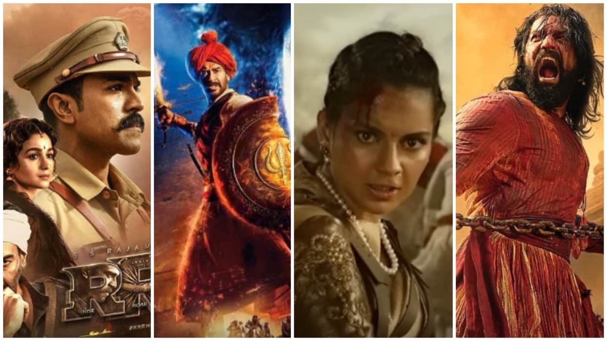 Vicky Kaushal starrer Chhava RRR Tanaji  Manikarnika are Indian Films based on Historcial characters