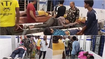 Bihar News: औरंगाबाद में दो बाइकों की आमने-सामने हुई जोरदार टक्कर, किशोर समेत सात लोग घायल Bihar News: 2 bikes collided head-on in Aurangabad, 7 people including a teenager injured