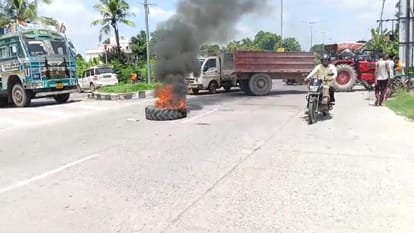 Bihar News: A retired soldier going to get Rakhi tied in Vaishali was crushed by truck, died on spot