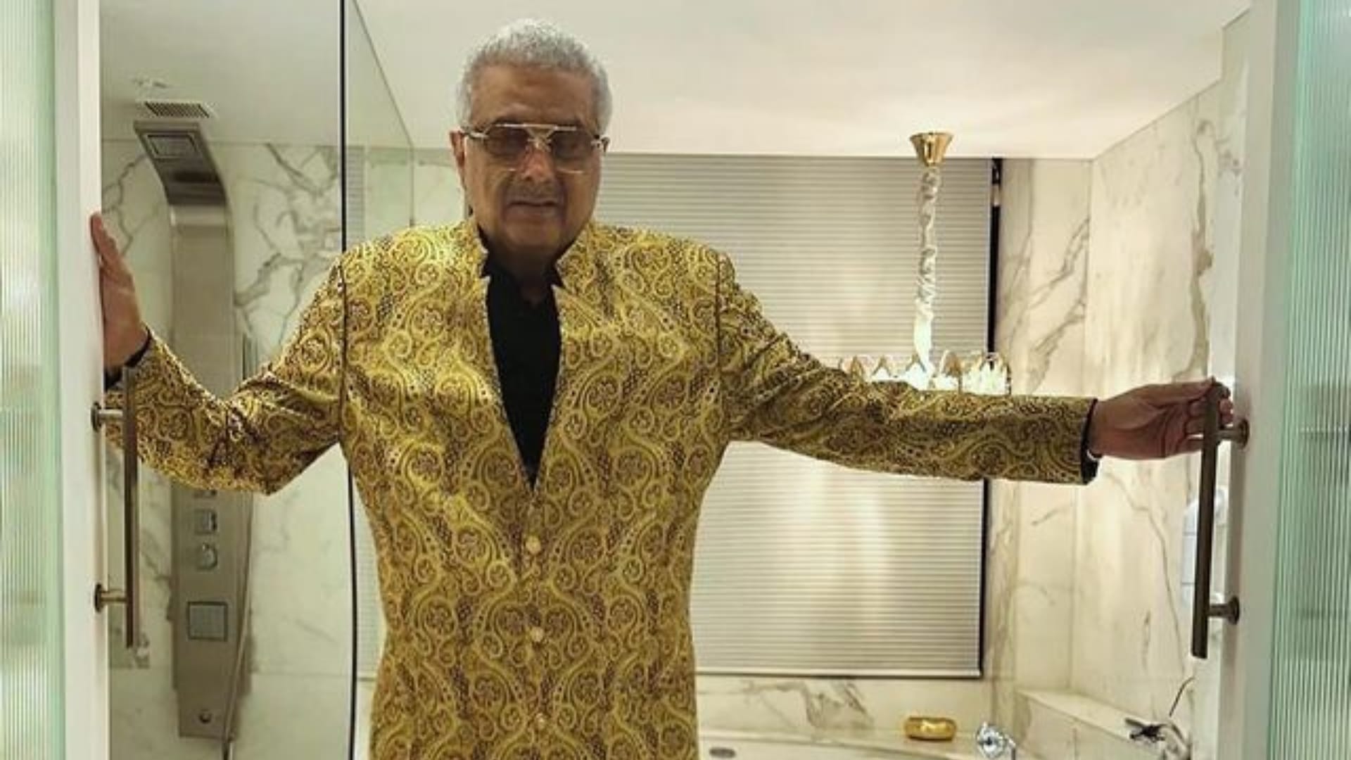 Boney Kapoor has recently dropped a photo of himself highlighting physical transformation he has undergone