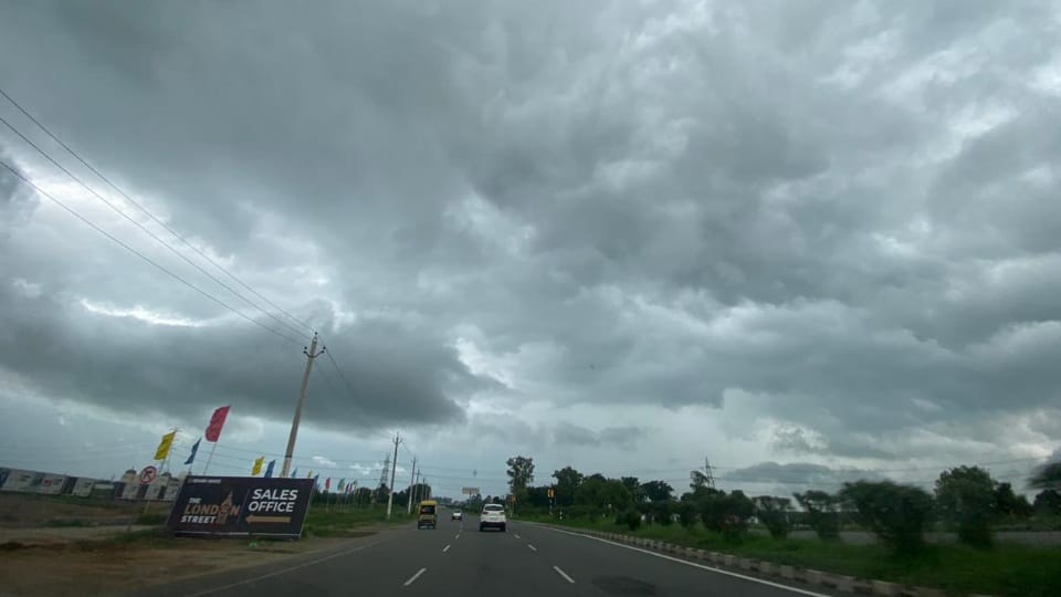 Rain in Ludhiana cloudy weather in Chandigarh Punjab weather update today