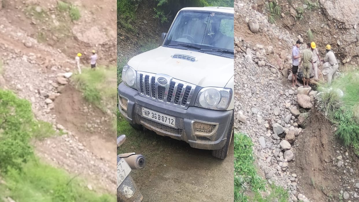 young man died after being hit by a landslide in Tikkar Nala, his body was found in a ditch