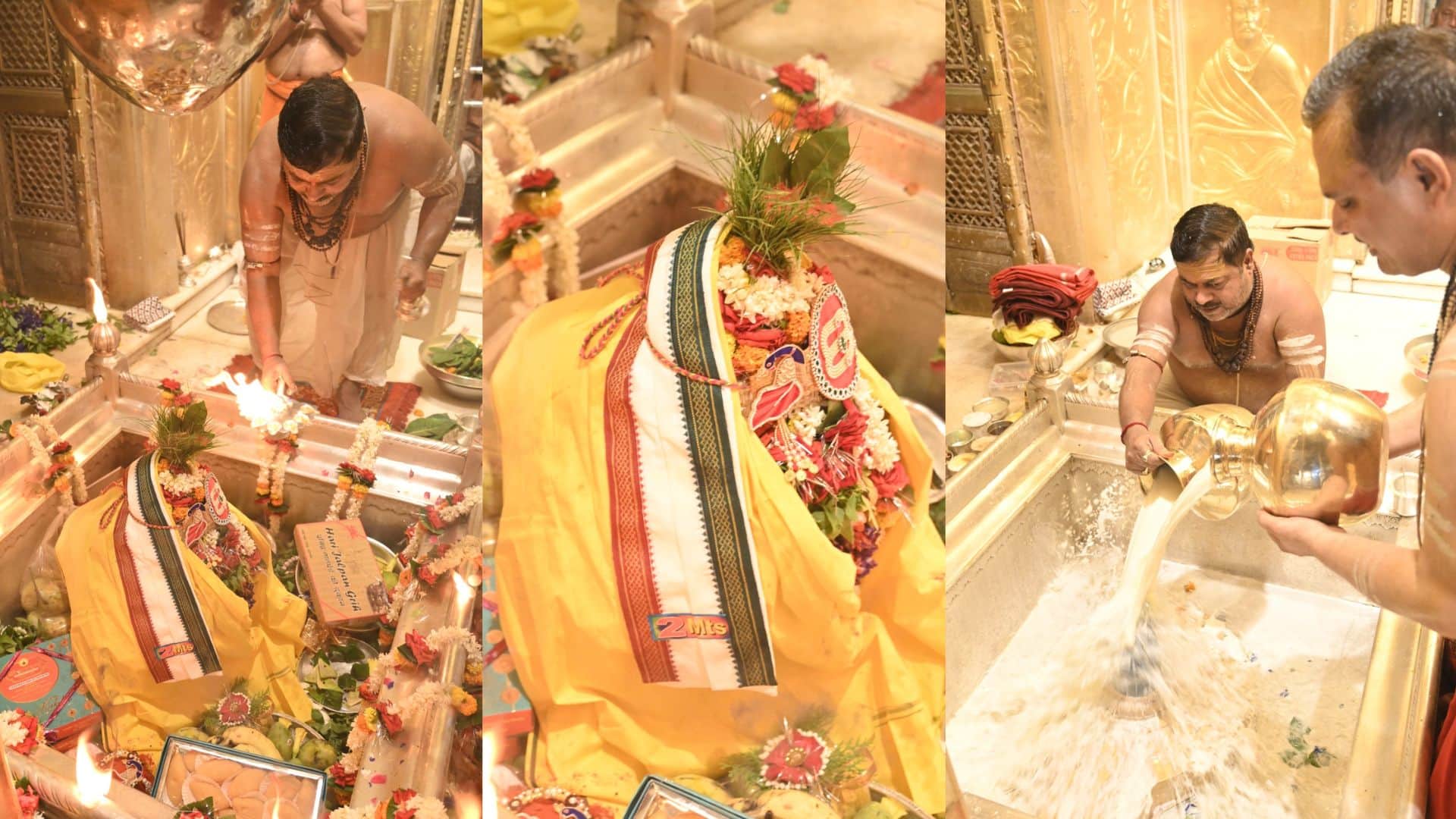 Kashi Vishwanath Dham Devotees gathered on last Monday of Sawan 2024