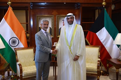 Jaishankar interacts with Indian community in Kuwait, commends their contribution to bilateral ties