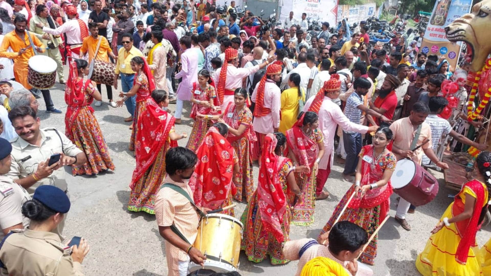 Pashupatinath Shahi Rath Mandsaur King Pashupatinath rode in Shahi Rath got to know about devotees condition
