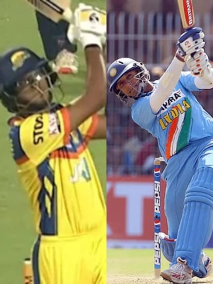 Rahul Dravid Son, Rahul Dravid, Samit Dravid, Samit Dravid Smashes, Sensational six, Inside Out Six,