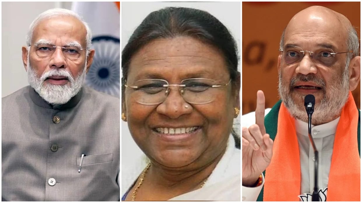 President Murmu, PM Modi and other leaders congratulated Rakshabandhan Rahul shared a picture with Priyanka