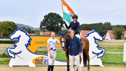 14-year-old equestrian Vaasvi Khaitan became first Indian to win an FEI event creates history