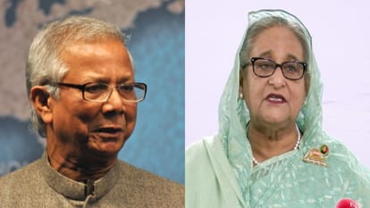 मोहम्मद यूनुस और शेख हसीना