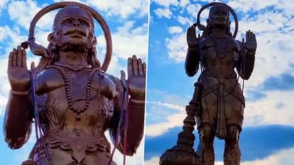 भगवान हनुमान की 90 फुट ऊंची प्रतिमा