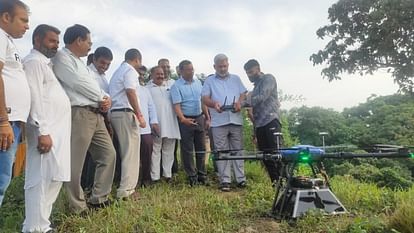 Plantation will be done through drones to promote greenery in Punjab