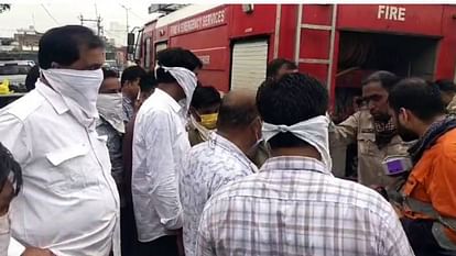 Chittorgarh: सीवरेज ट्रीटमेंट प्लांट में क्लोरीन के रिसाव से मचा हड़कंप, एक्सपर्ट्स की टीम ने हालात काबू किए Chittorgarh: Chlorine leakage in sewerage treatment plant, team of experts brought the situation under control