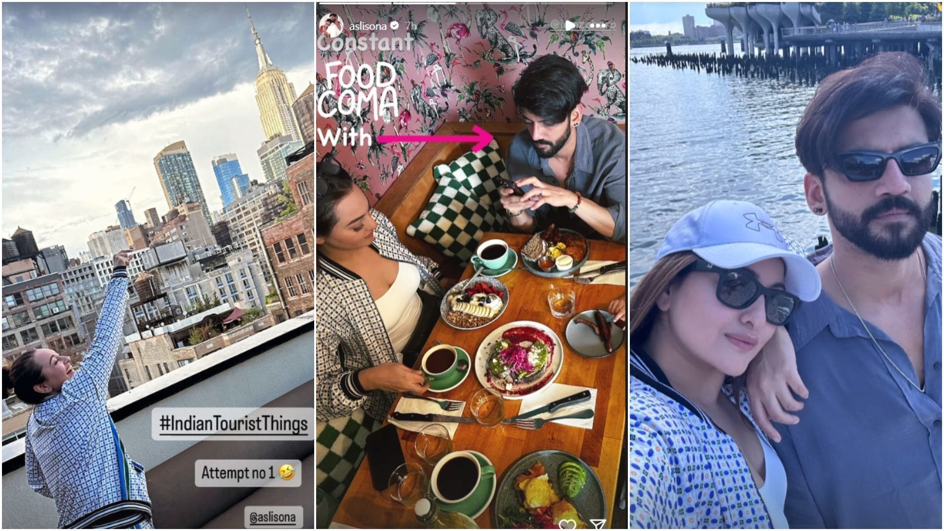 Sonakshi Sinha did not celebrate rakshabandhan with Luv Kussh Sinha actress enjoying honeymoon with zaheer