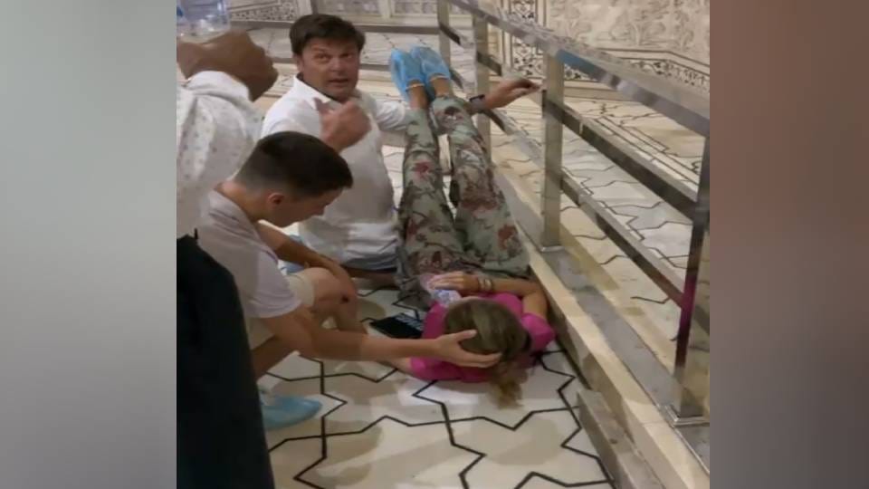 Spanish tourist fainted after not finding water in main dome of Taj Mahal