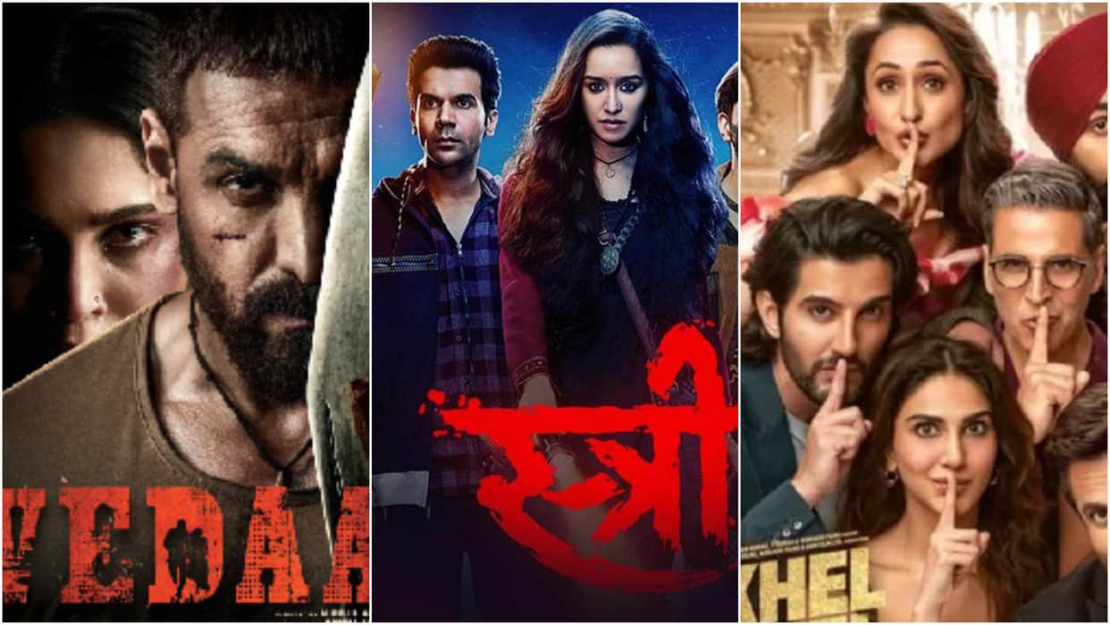 Stree 2 Vedaa Khel Khel Mein Mr Bachchan Double iSmart Monday Box Office Collection on raksha bandhan