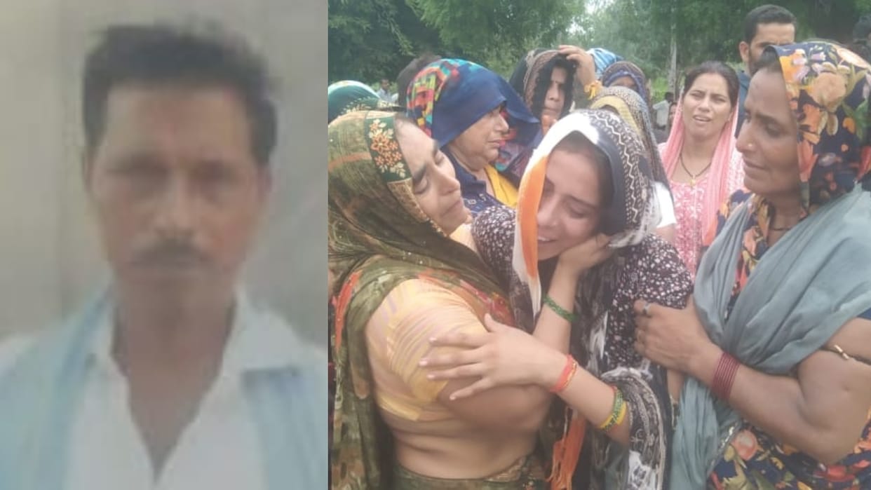 Bull killed farmer who was guarding his crop in shahjahanpur