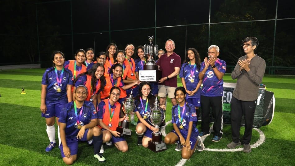 Director's Cup Women's Football Tournament Held at IIM Indore