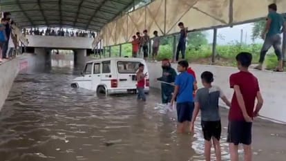 School Bolero drowned in the underpass, teachers and children started screaming