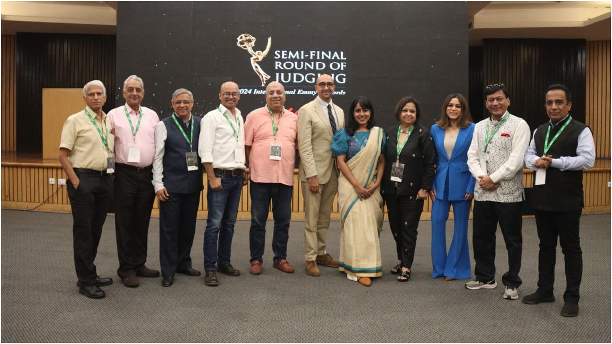 judges saw the content in the semi-final round of International Emmy Awards hosted by Dr. Anurag