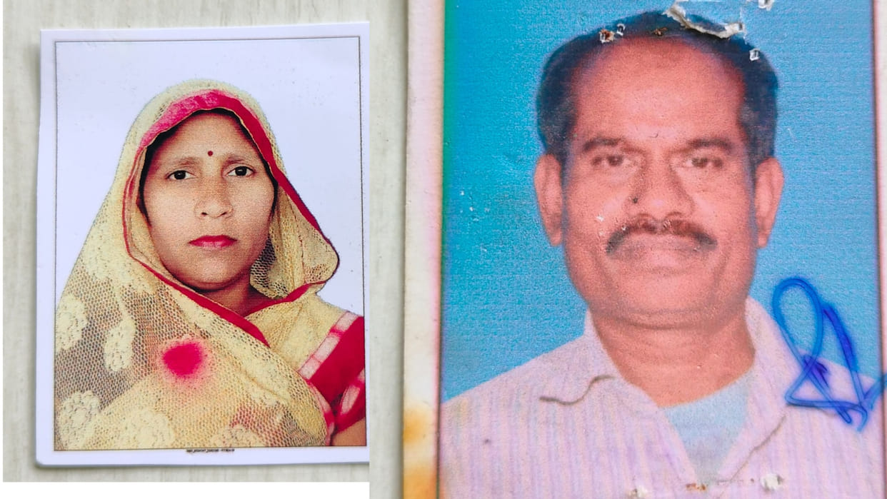 Husband, wife died after coming in contact with electric current from high speed fan in Badgalganj,Gorakhpur