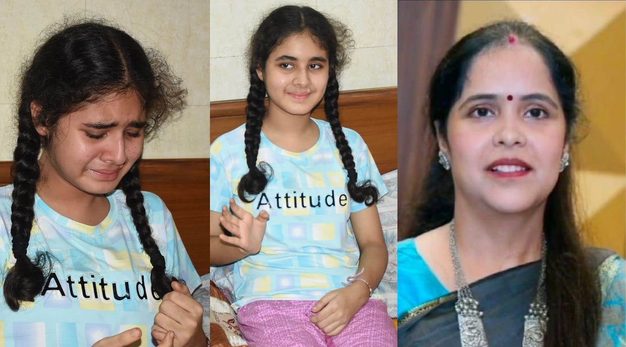 Kanpur car accident, Mumma you go now, dont get lost, Medhavi burst into tears on remembering her mother