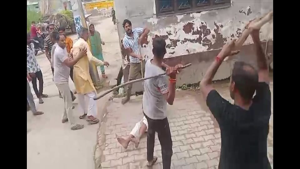 Meerut: Batons used for not taking torn notes, report on seven including former MP's brother-in-law and nephew