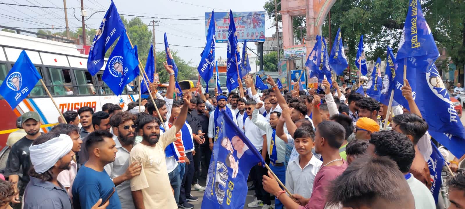 Bharat Bandh today: BSP, Bhim Army protest in all districts of western UP