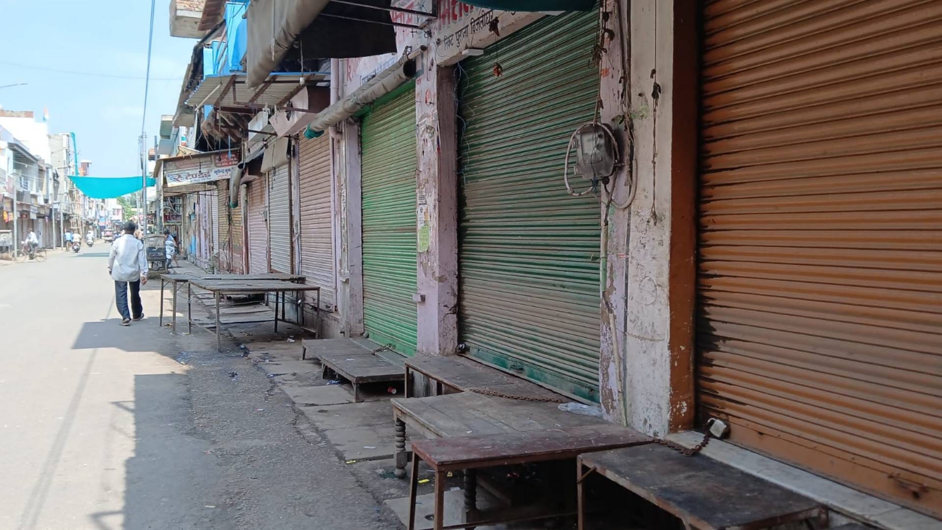 Bharatpur News Bharat Bandh over SC-ST reservation had huge impact see scenes of bandh in pictures