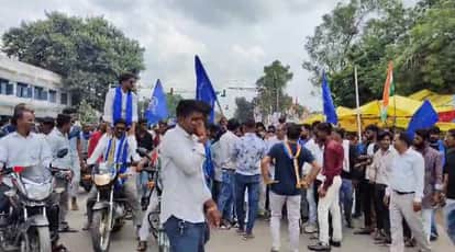 The effect of Bharat Bandh was also seen in Shajapur