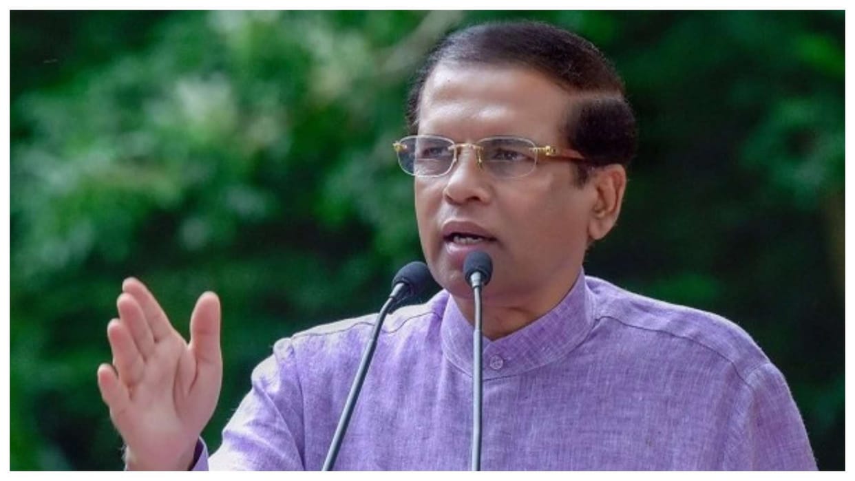 sri lanka former president sirisena settles compensation for Easter Sunday bombings victims