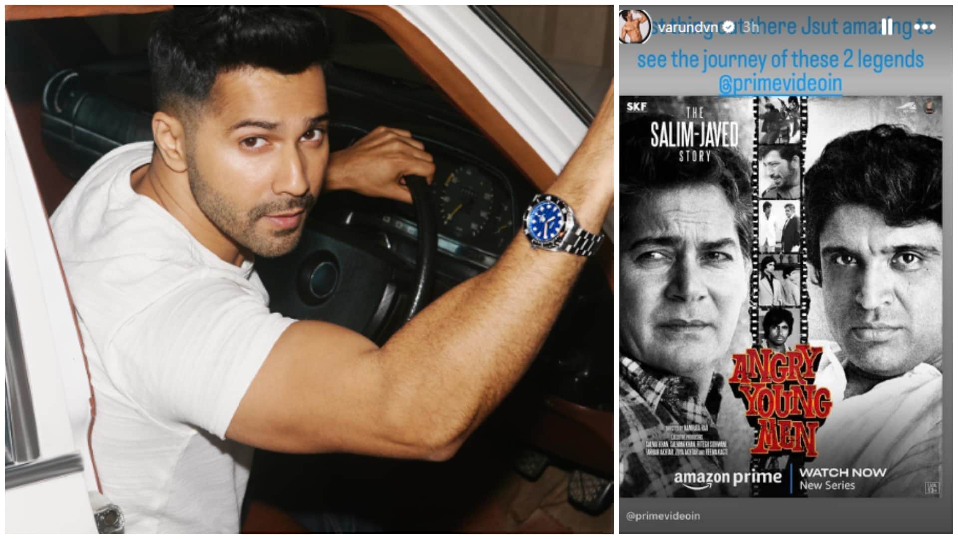 Baby John Actor Varun Dhawan praised the amazon Prime Video documentary Angy Young Men