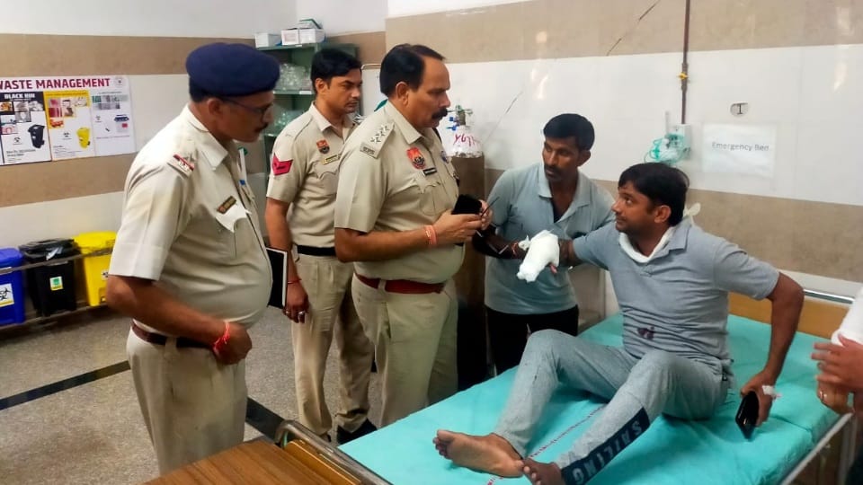 Firing on shopkeeper in Mahendragarh Second incident of firing in 24 hours