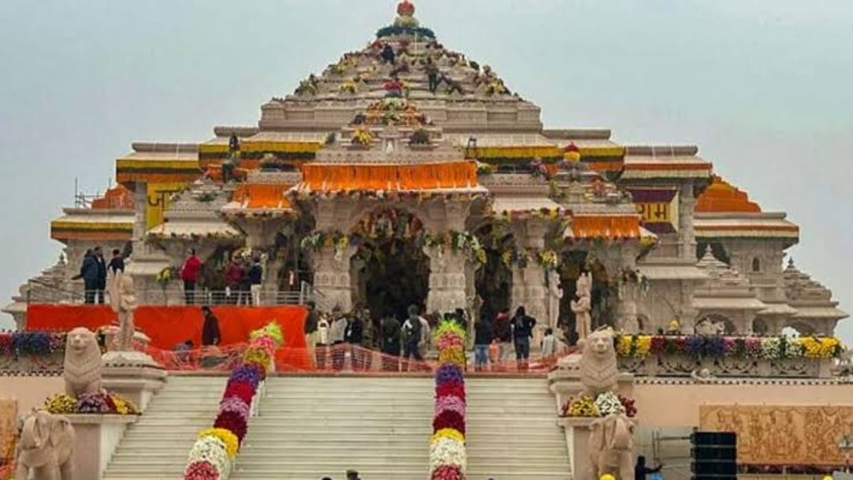 Ayodhya: Ram Mandir is being monitored by one thousand CCTV cameras