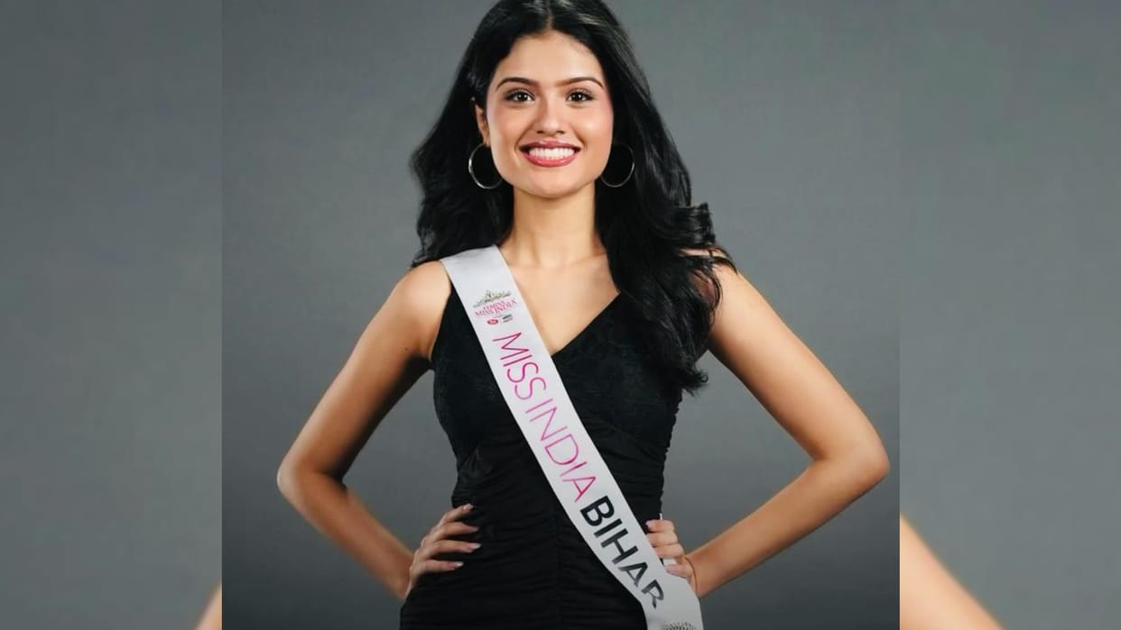 Miss India: Aditi Jha becomes Miss India Bihar, wants to become Miss World by winning the grand finale