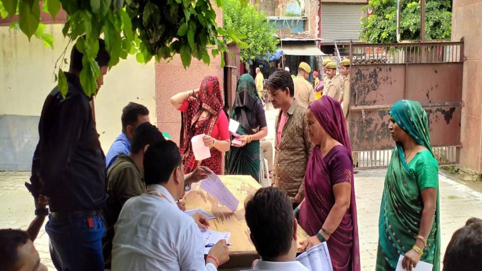 Voting continues for Baldev Block Pramukh election in Mathura 90 votes cast till 1 pm