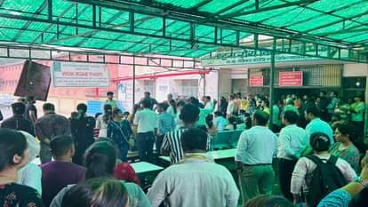 एसएन मेडिकल कॉलेज ओपीडी।