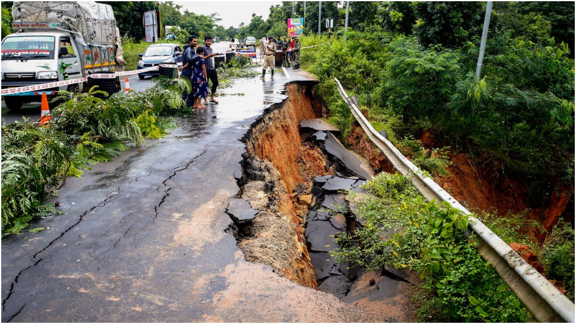 22 people killed in Tripura flood landslides and two was missing rescue operations starts by NDRF