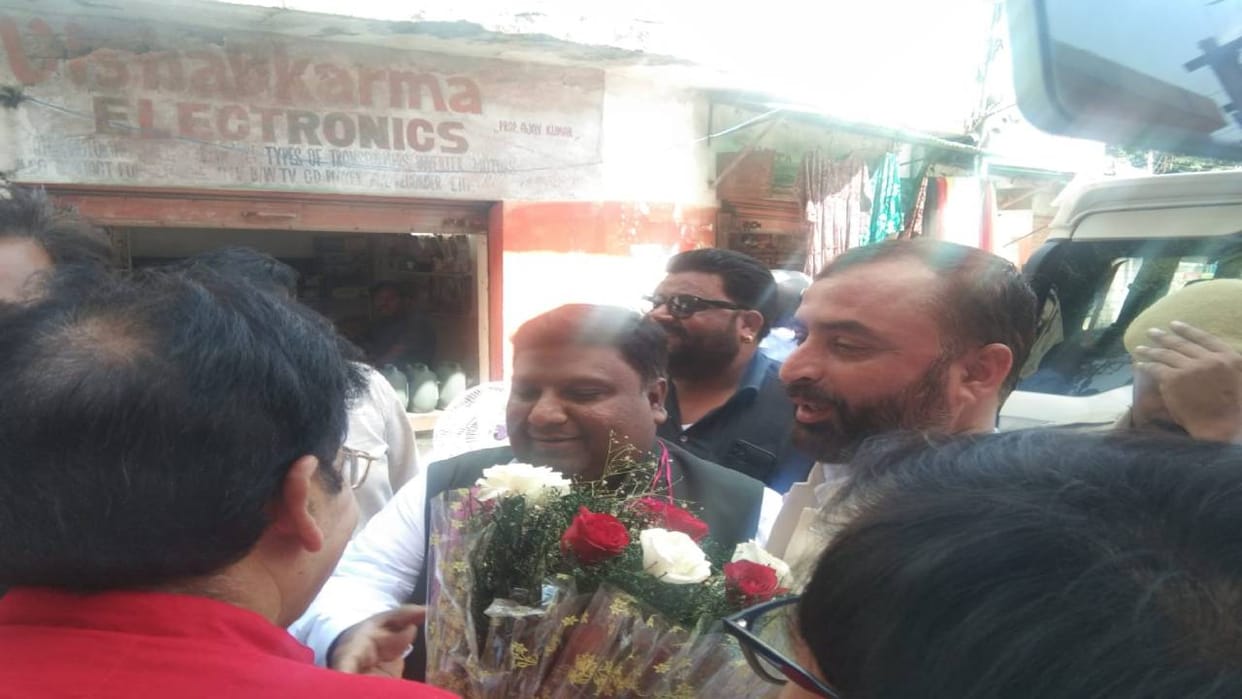 Imran Hussain welcomed in Mira Sahib and Aam Aadmi Party plans to expand in Jammu Kashmir
