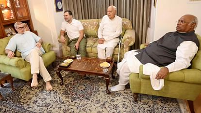 Farooq Abdullah announced alliance between National Conference and Congress